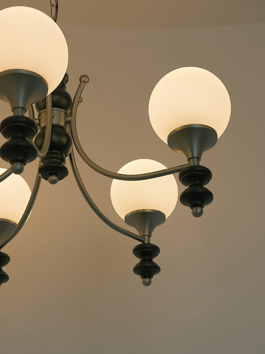 Tina Wooden Chandelier-DWHOME