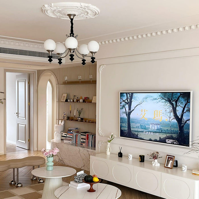 Tina Wooden Chandelier-DWHOME