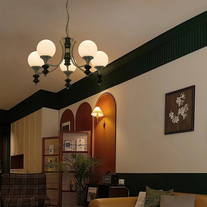 Tina Wooden Chandelier-DWHOME
