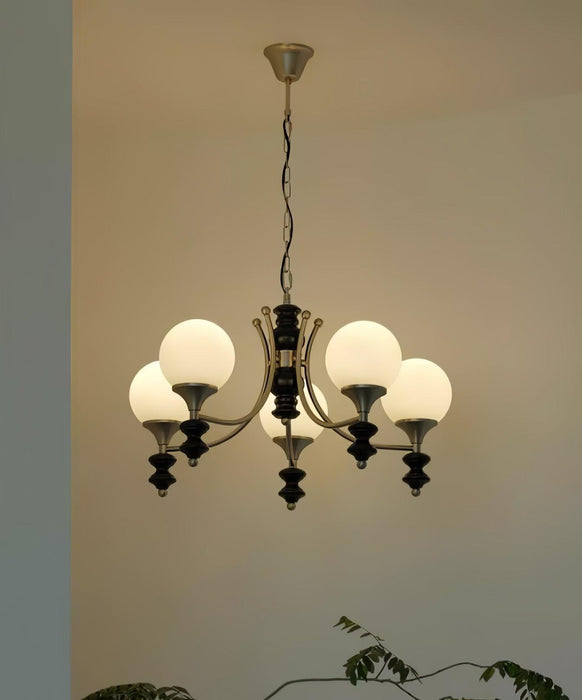 Tina Wooden Chandelier-DWHOME