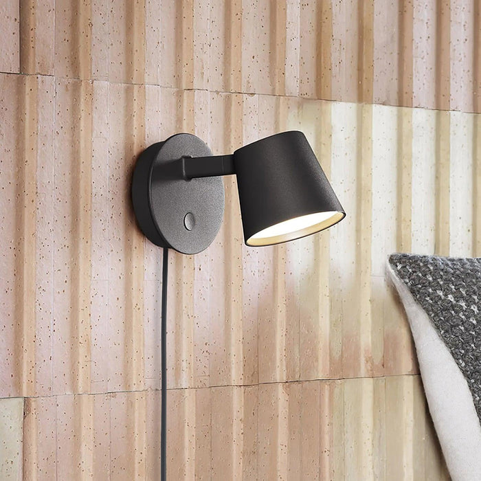 Tip Plug-In Wall Lamp-DWHOME