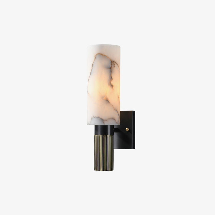 Torch Alabaster Sconce-DWHOME