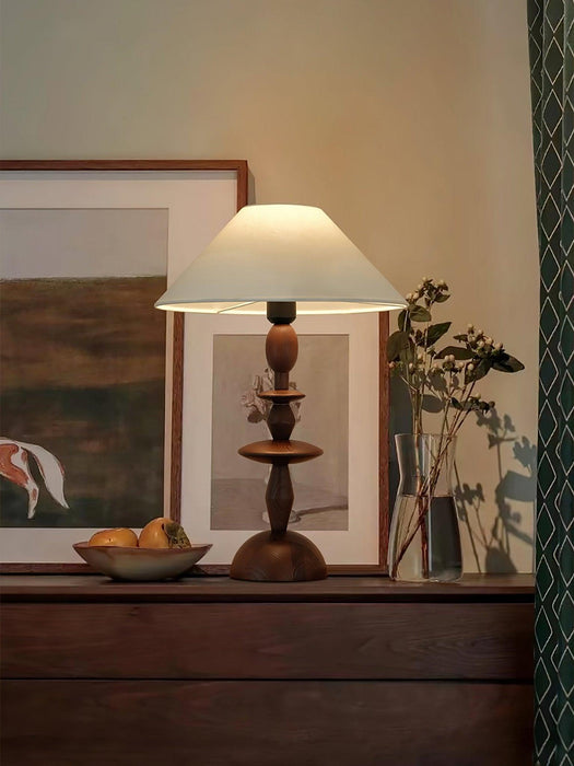 Tournage Wood Table Lamp - DWHOME