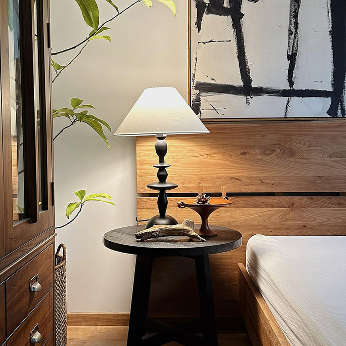 Tournage Wood Table Lamp - DWHOME