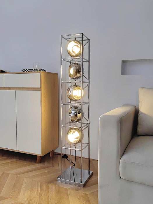 Tower of Spheres Floor Lamp-DWHOME