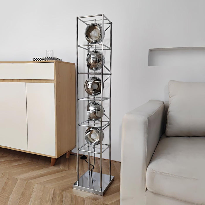 Tower of Spheres Floor Lamp-DWHOME