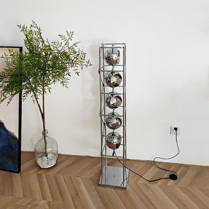 Tower of Spheres Floor Lamp-DWHOME