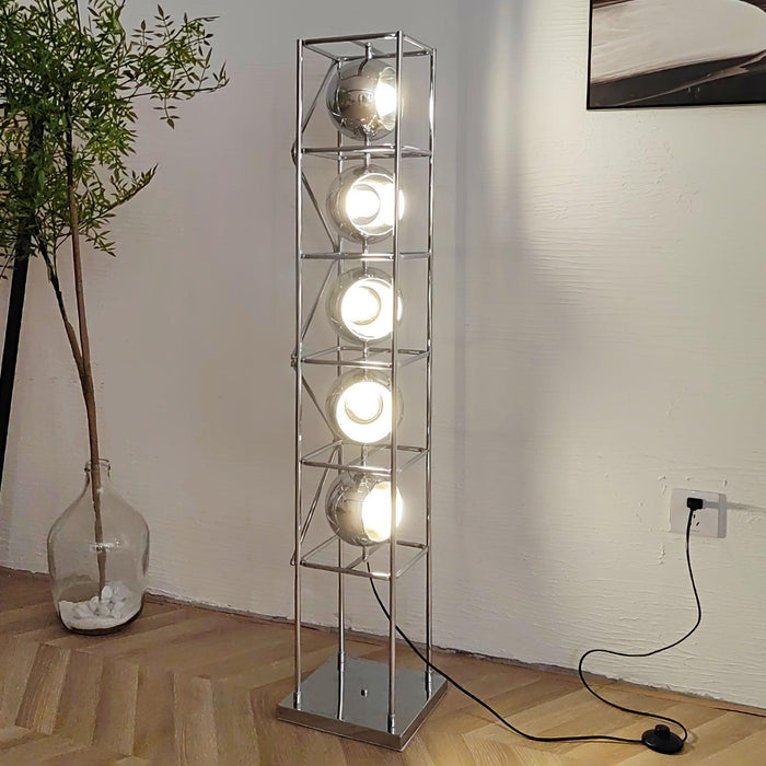 Tower of Spheres Floor Lamp-DWHOME