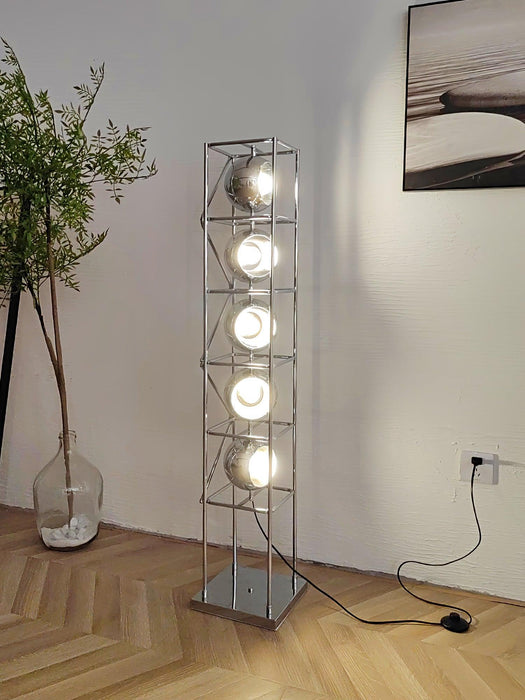 Tower of Spheres Floor Lamp-DWHOME