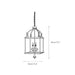 Traditional Birdcage Chandelier-DWHOME