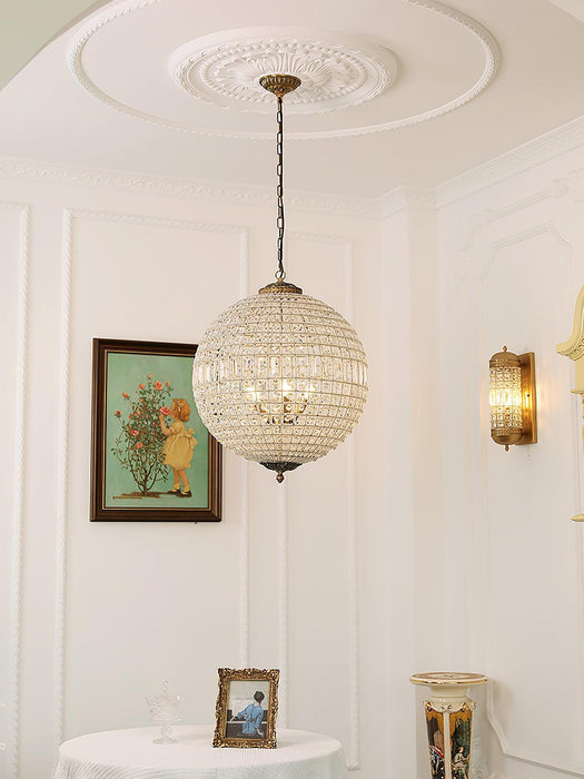 Traditional Gold Globe Chandelier - DWHOME