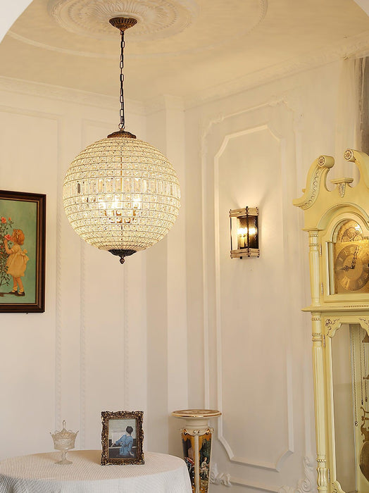 Traditional Gold Globe Chandelier - DWHOME