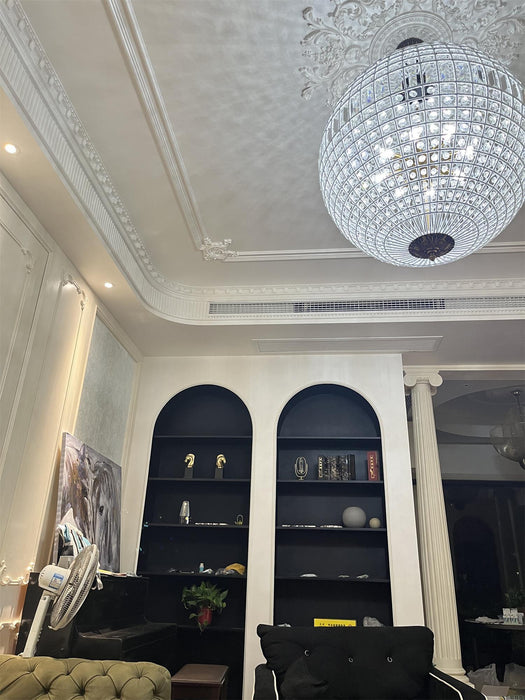 Traditional Gold Globe Chandelier - DWHOME