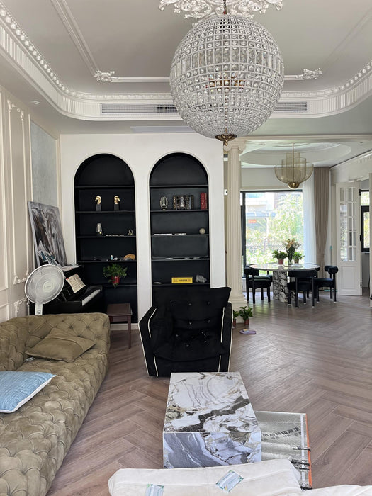 Traditional Gold Globe Chandelier - DWHOME