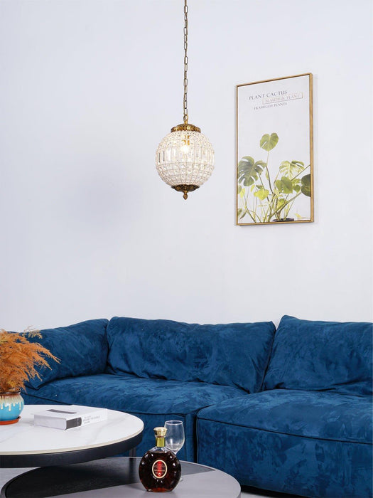 Traditional Gold Globe Chandelier - DWHOME