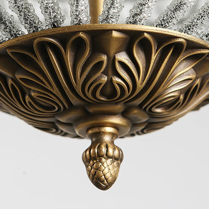 Traditional Gold Globe Chandelier - DWHOME