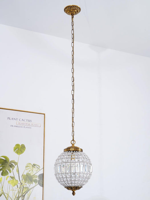 Traditional Gold Globe Chandelier - DWHOME