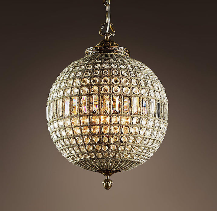 Traditional Gold Globe Chandelier - DWHOME