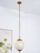 Traditional Gold Globe Chandelier - DWHOME