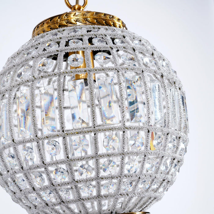 Traditional Gold Globe Chandelier - DWHOME