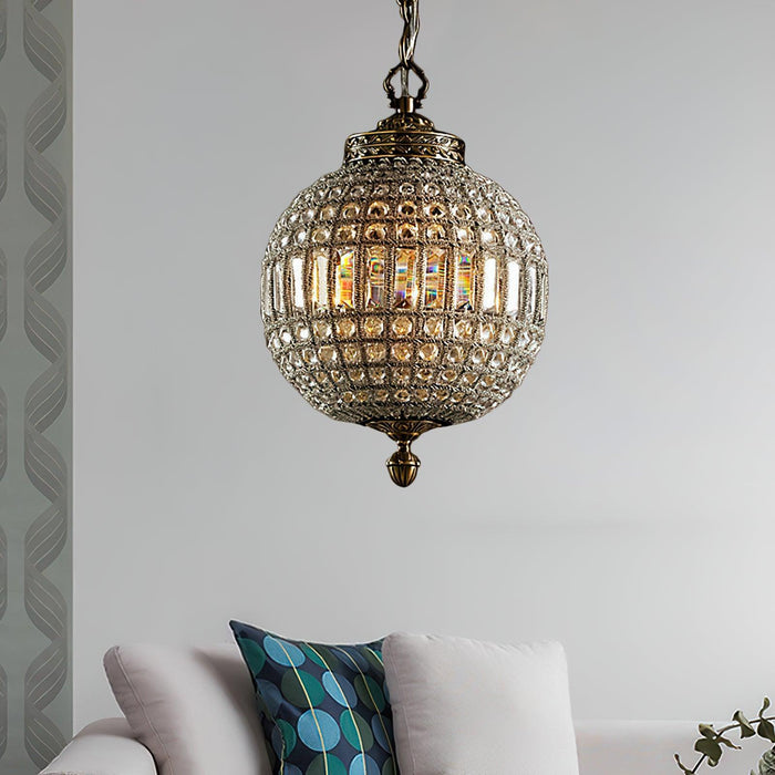 Traditional Gold Globe Chandelier - DWHOME