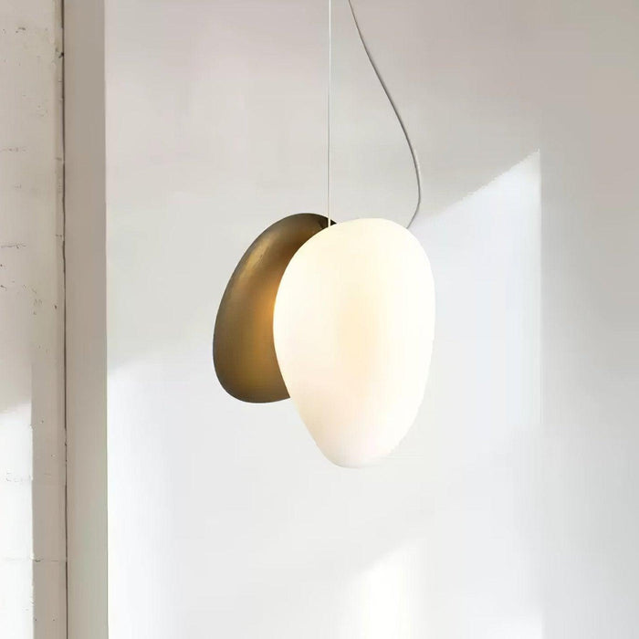 Translucent Frosted Glass Pendant Light-DWHOME