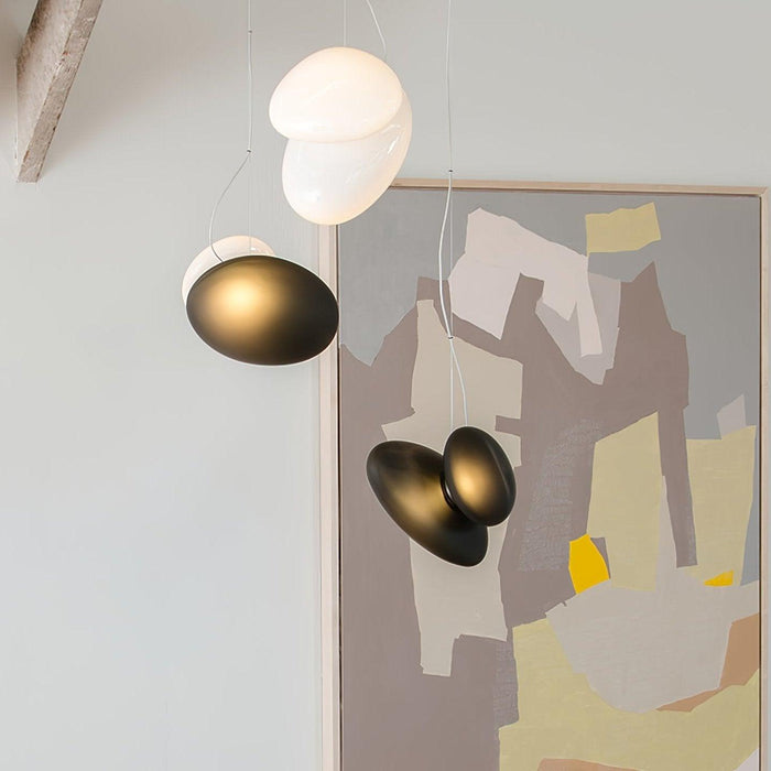Translucent Frosted Glass Pendant Light-DWHOME