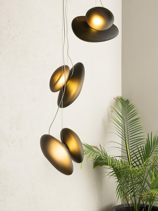 Translucent Frosted Glass Pendant Light-DWHOME