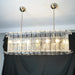 Transparent Murano Leaf Shaped Chandelier-DWHOME