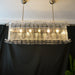 Transparent Murano Leaf Shaped Chandelier-DWHOME