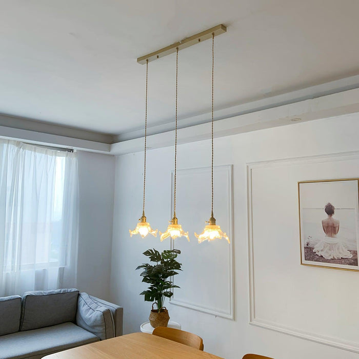 Transparent Crystal Pendant Light-DWHOME