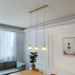 Transparent Crystal Pendant Light-DWHOME