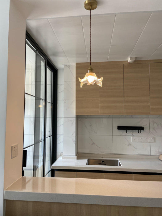 Transparent Crystal Pendant Light-DWHOME