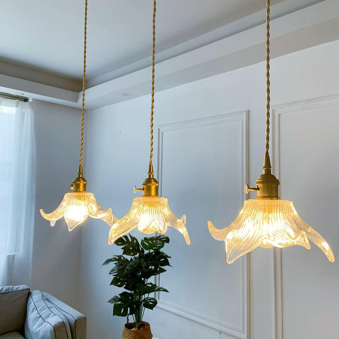 Transparent Crystal Pendant Light-DWHOME