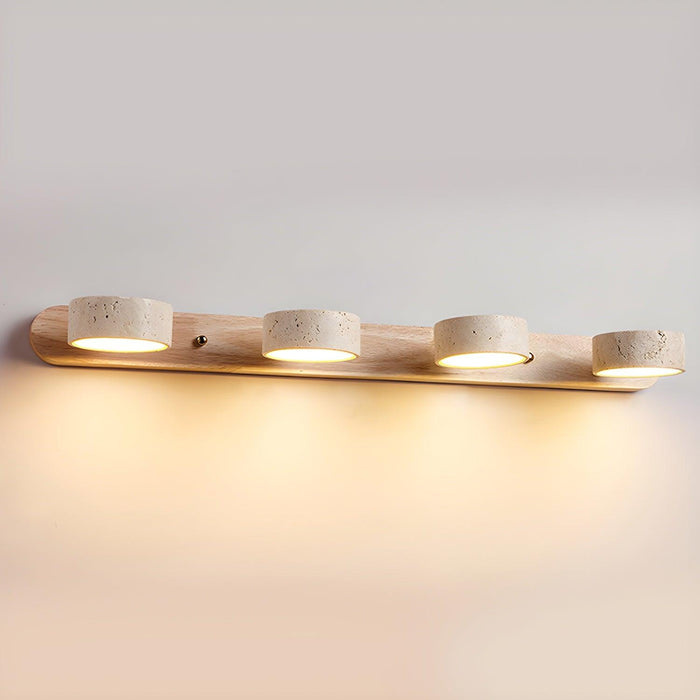 Travertine Duo Wall Light-DWHOME