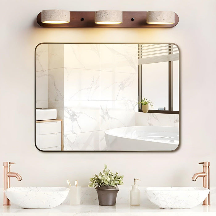 Travertine Duo Wall Light-DWHOME