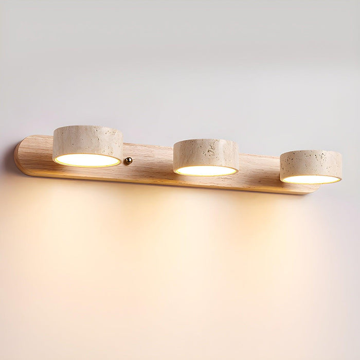 Travertine Duo Wall Light-DWHOME