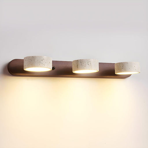 Travertine Duo Wall Light-DWHOME