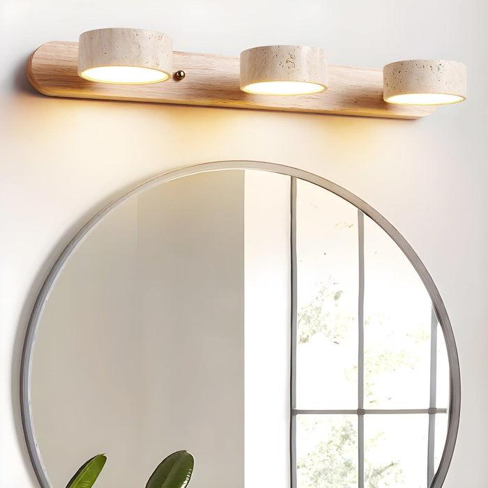Travertine Duo Wall Light-DWHOME