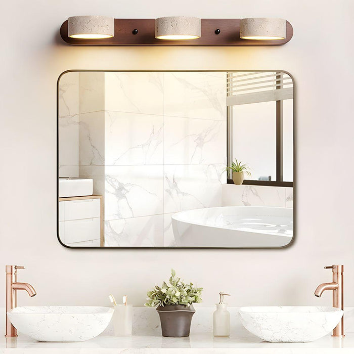 Travertine Duo Wall Light-DWHOME