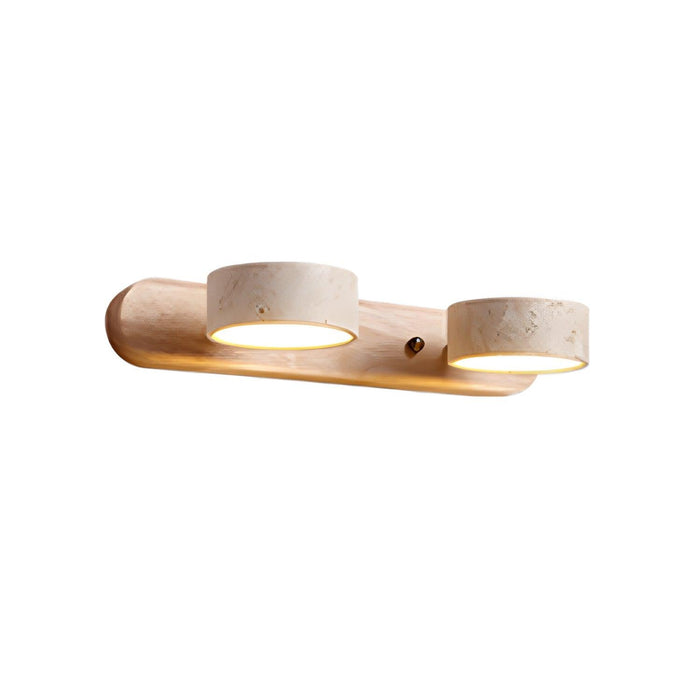 Travertine Duo Wall Light-DWHOME