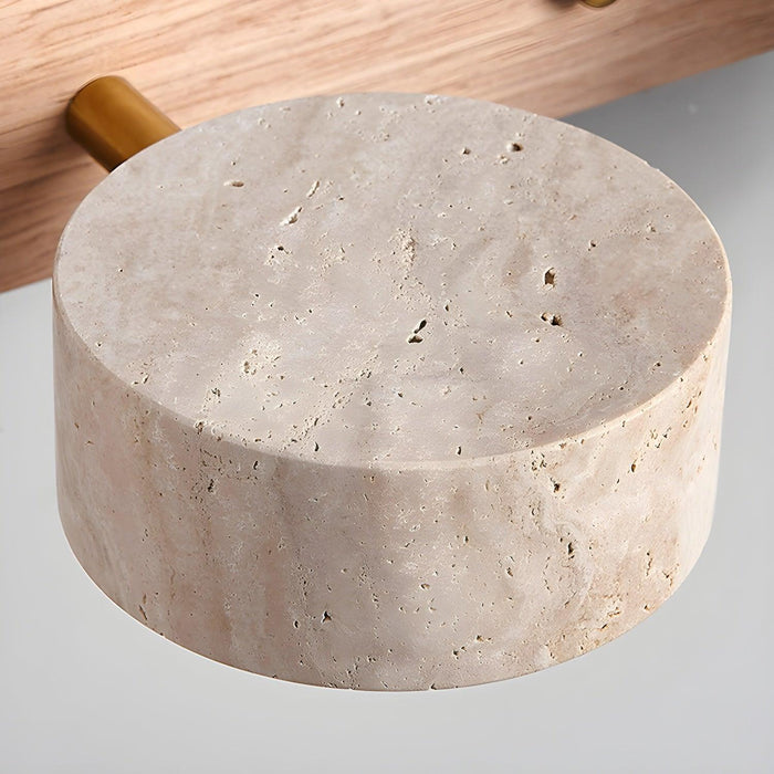 Travertine Duo Wall Light-DWHOME