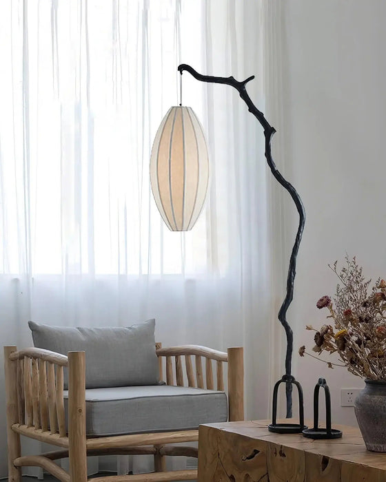 Tree Lantern Sculpture Floor Lamp - Vakkerlight