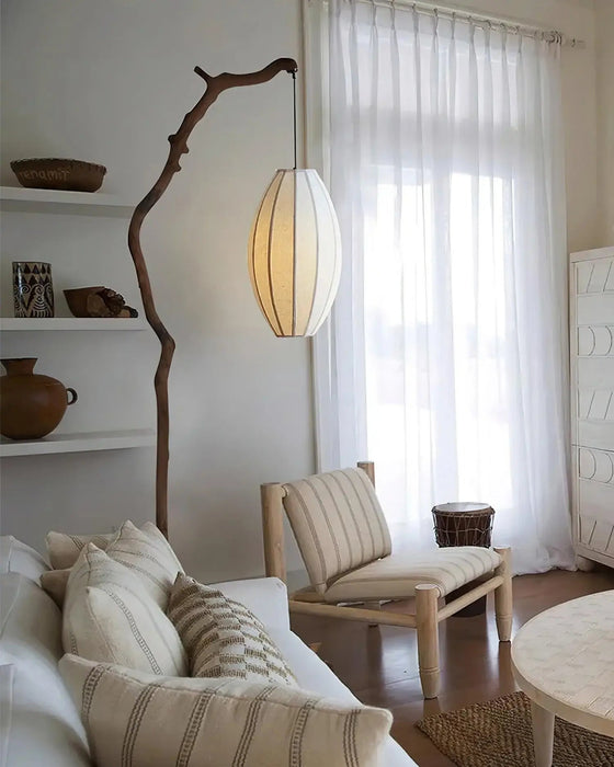 Tree Lantern Sculpture Floor Lamp - Vakkerlight