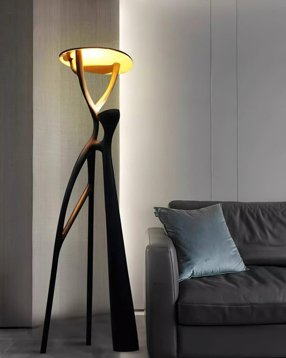 Gothic Tree Sculpture Floor Lamp - DWHOME