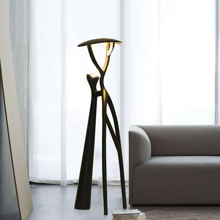 Gothic Tree Sculpture Floor Lamp - DWHOME