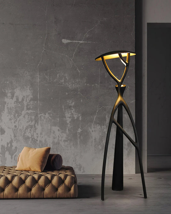 Gothic Tree Sculpture Floor Lamp - DWHOME