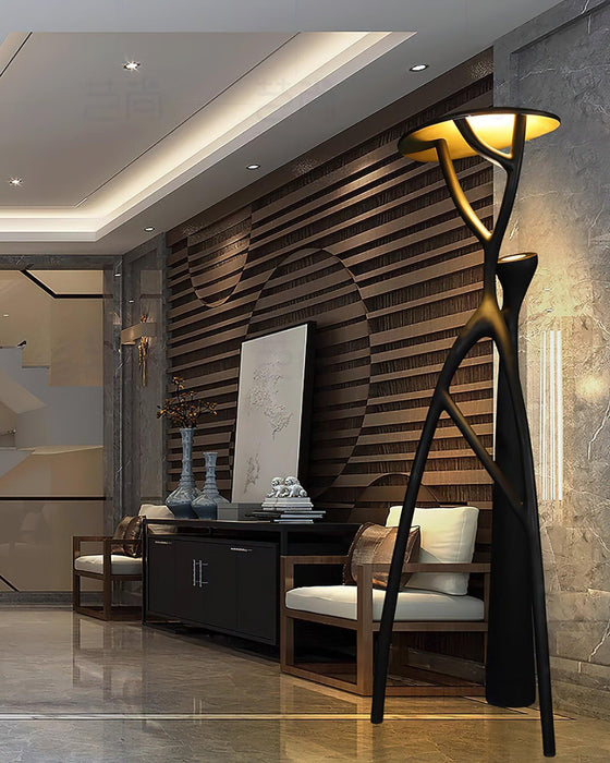 Gothic Tree Sculpture Floor Lamp - DWHOME