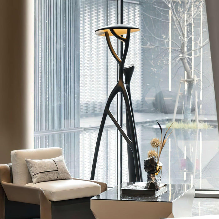 Gothic Tree Sculpture Floor Lamp - DWHOME