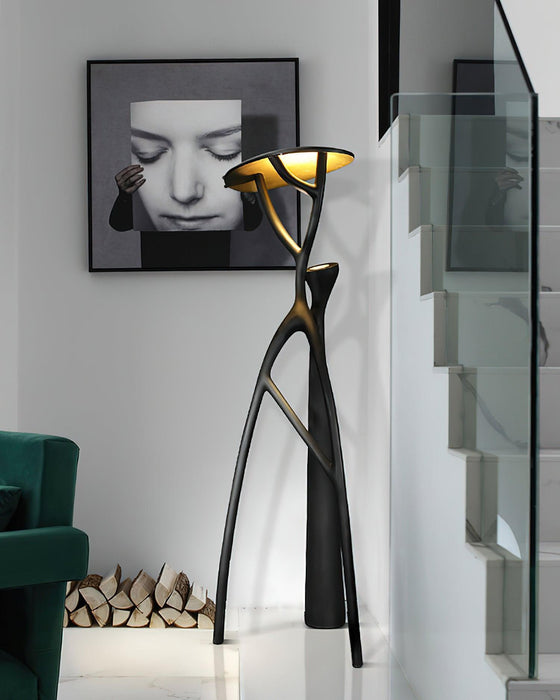 Gothic Tree Sculpture Floor Lamp - DWHOME